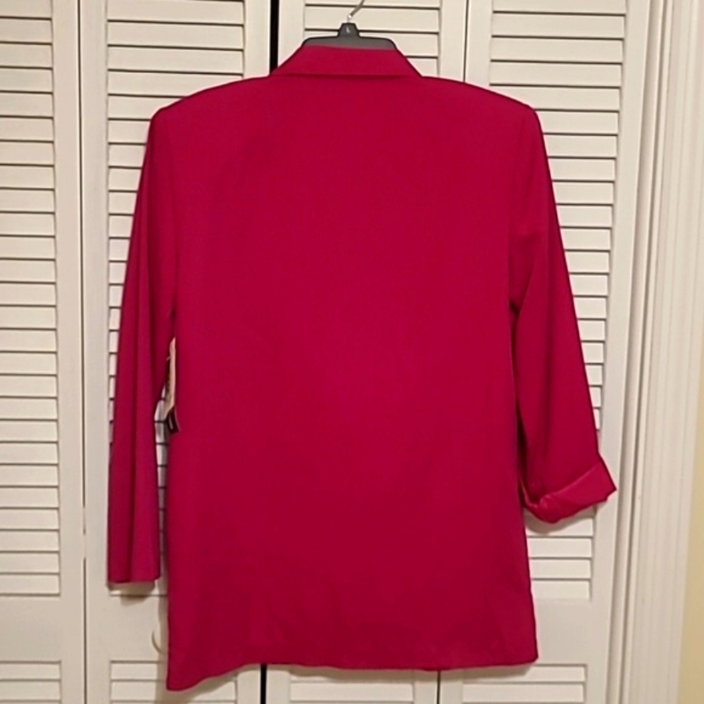 Vintage T.R. Bentley Petite 11/12 Pink Blazer NEW - Picture 6 of 14